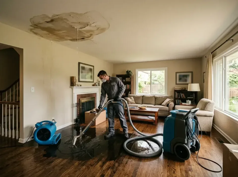 attic-pipe-burst-ceiling-drip-008 — frequently asked questions, Water Damage Restoration & Carpet Care in Willamina, OR